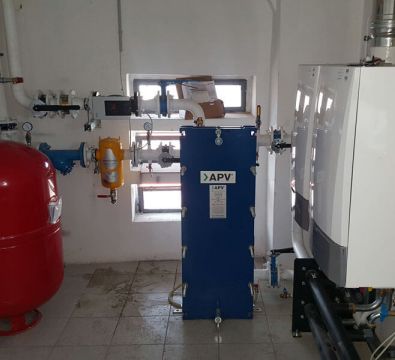 Bp Molnár utca Társasház- Energetikai korszerűsítés 2*120 Kw - Heating Service 2000 Kft