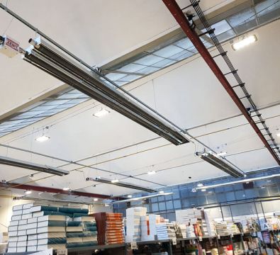 Budapest Cserkesz utca- Libri könyv raktár gázhálózat és fűtés kiépítése - Heating Service 2000 Kft